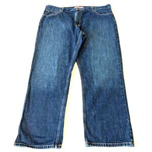 Tommy Hilfiger Men's Jeans Size 42 x 30 Med Wash Straight Leg Y2K